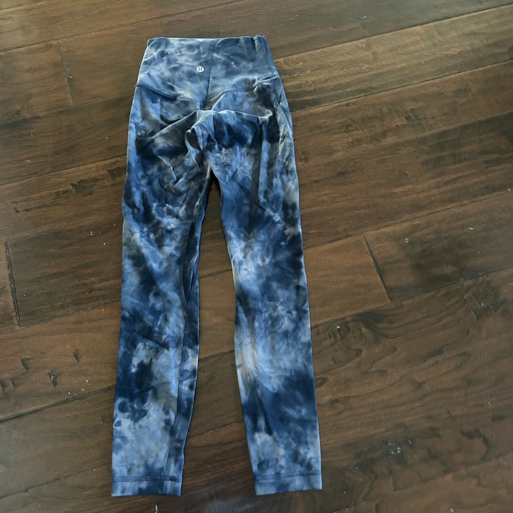 women's lululemon tie die leggings
